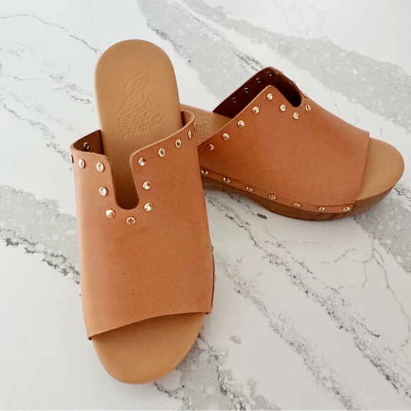 Ancient Greek Sandals ‘ Sagini’ Clogs - Picture 8 of 11